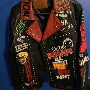 Iro-Ochi leather jacket